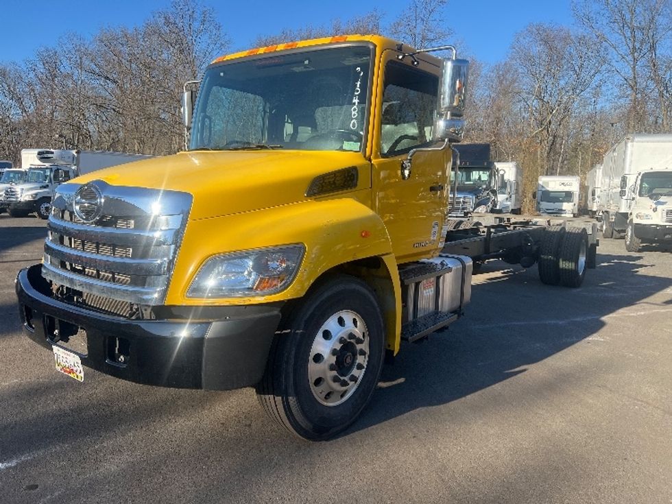 2020 Hino 268 Cab and Chassis Truck