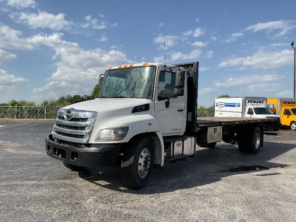 2018 Hino 268 Flatbed Truck