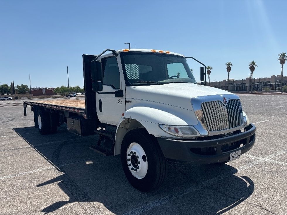 2020 International MV607 Flatbed Truck