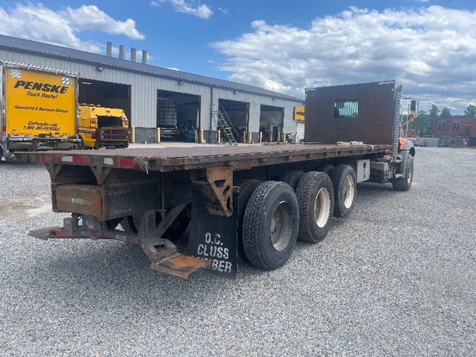 2017 Mack Granite GU813 Flatbed Truck