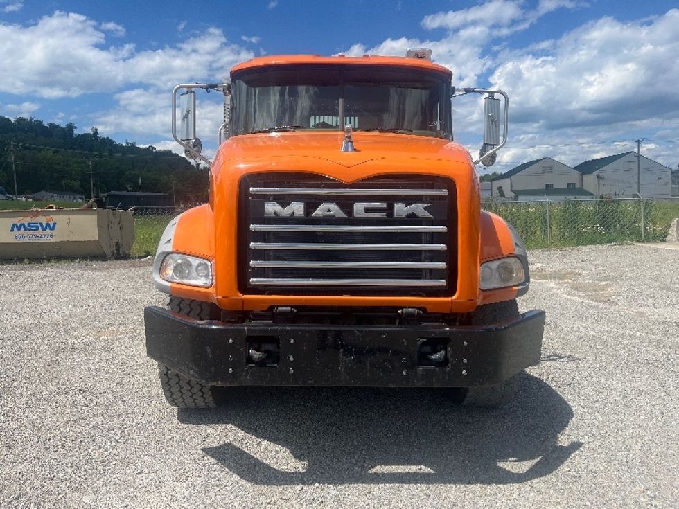 2017 Mack Granite GU813 Flatbed Truck