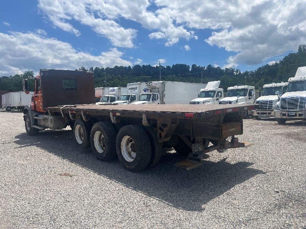 2017 Mack Granite GU813 Flatbed Truck