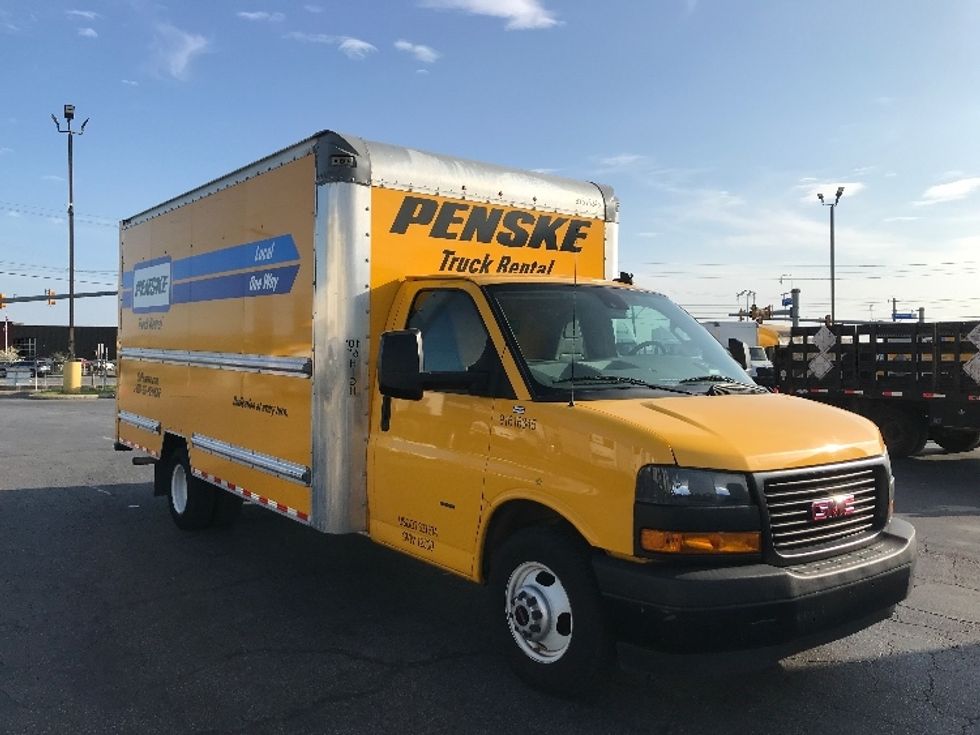 2020 Gmc Savana G33903 Light Duty Box Truck