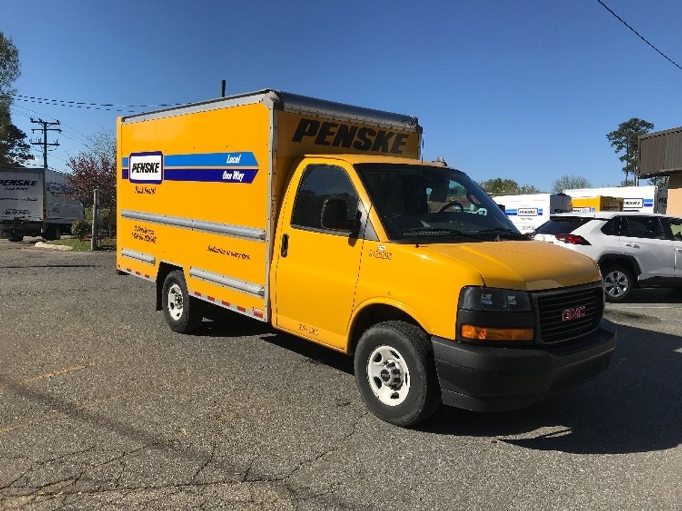 2021 GMC Savana G33503 Light Duty Box Truck