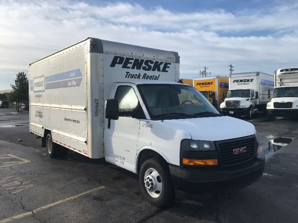 2022 Gmc Savana G33903 Light Duty Box Truck