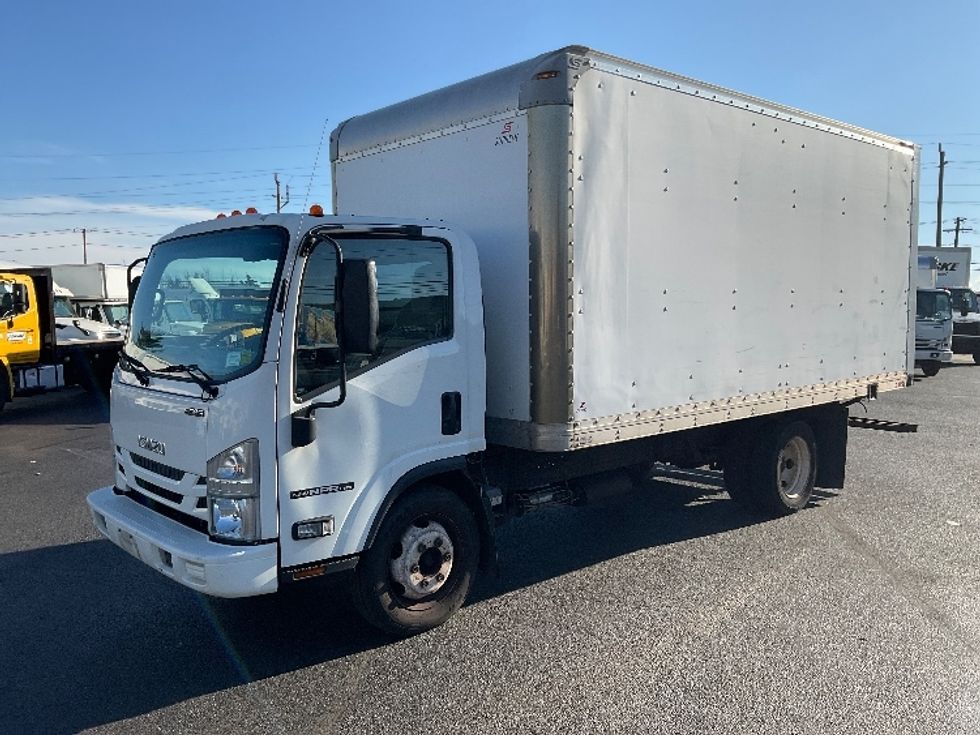 2017 Isuzu NPR Light Duty Box Truck