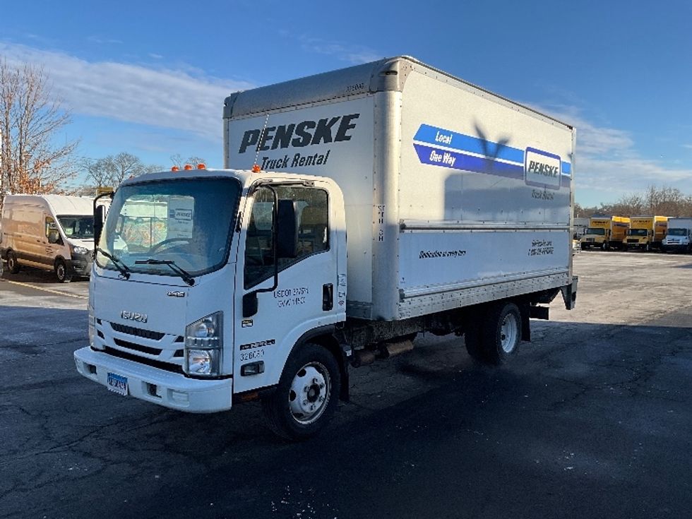 2018 Isuzu Npr Efi Light Duty Box Truck