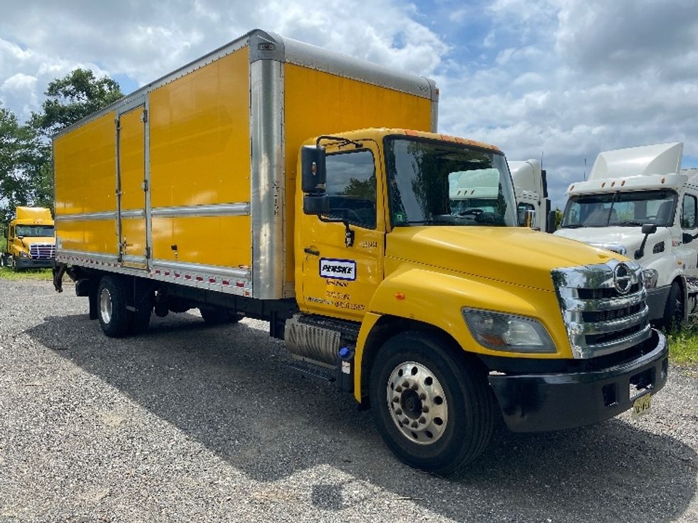 2017 Hino 268 Medium Duty Box Truck