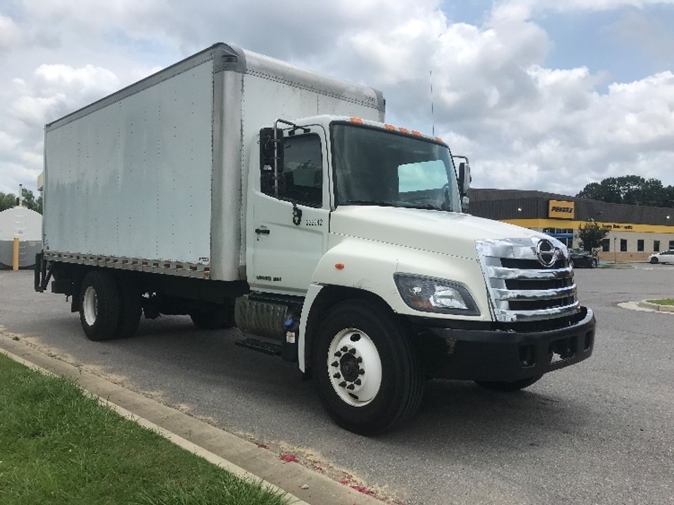 2017 Hino 268 Medium Duty Box Truck