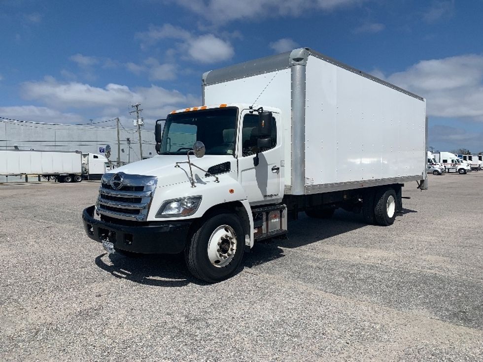 2017 Hino 338 Medium Duty Box Truck