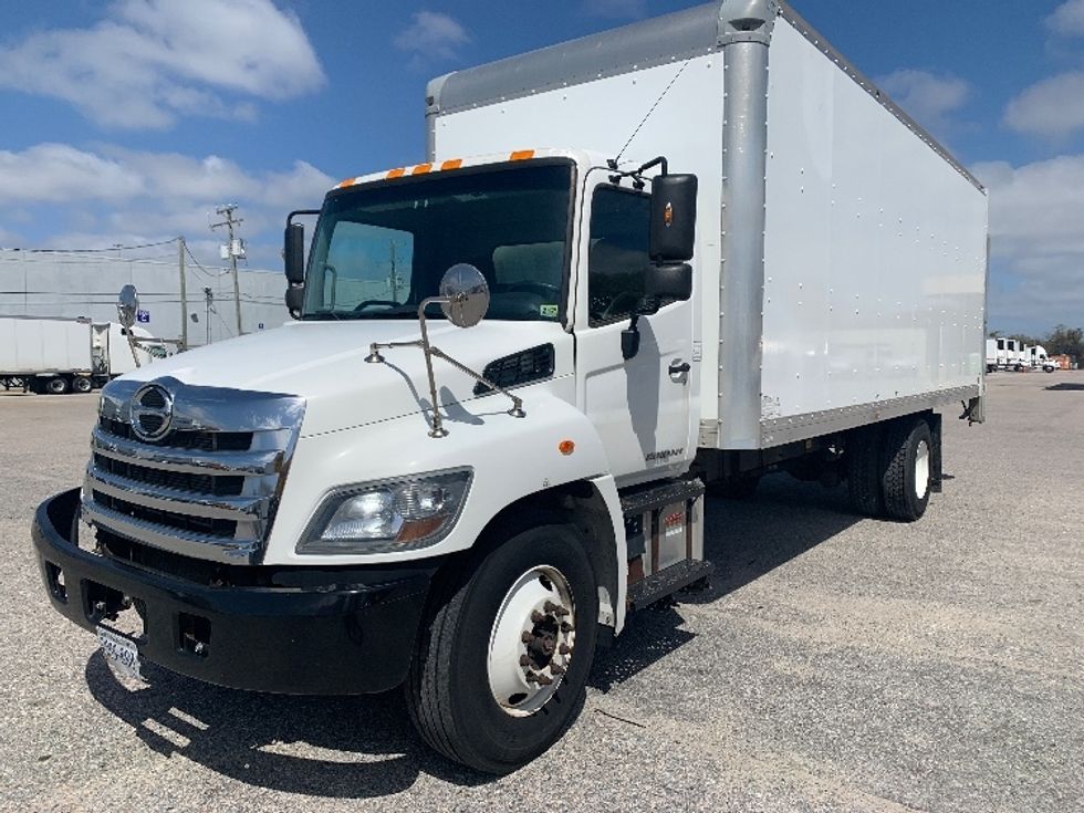 2017 Hino 338 Medium Duty Box Truck