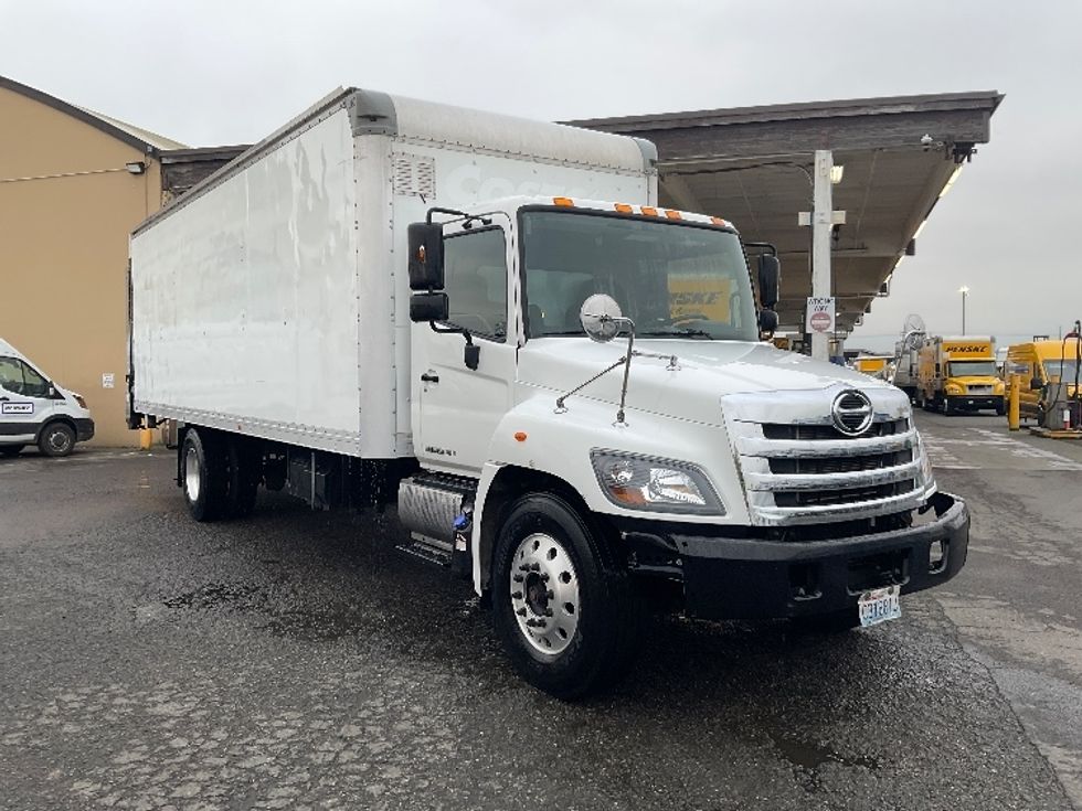 2017 Hino 338 Medium Duty Box Truck