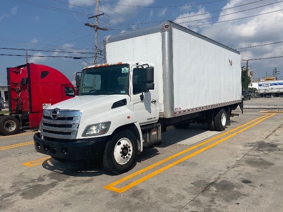 2018 Hino 268 Medium Duty Box Truck