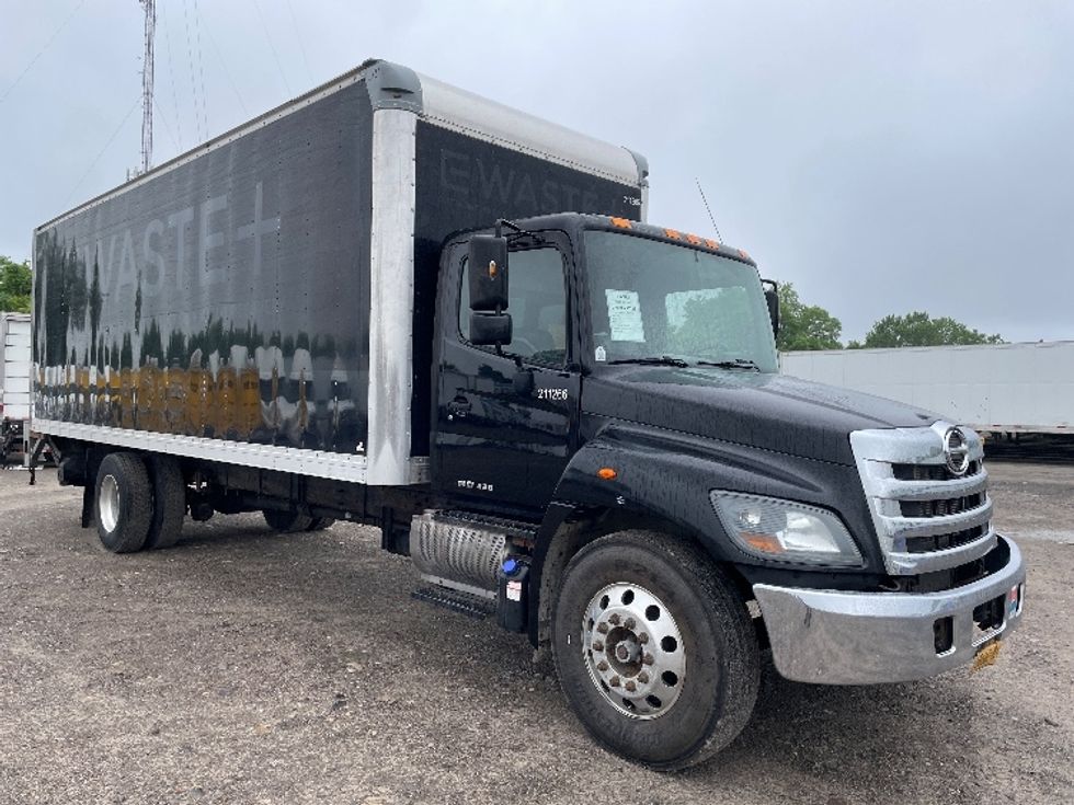 2018 Hino 338 Medium Duty Box Truck