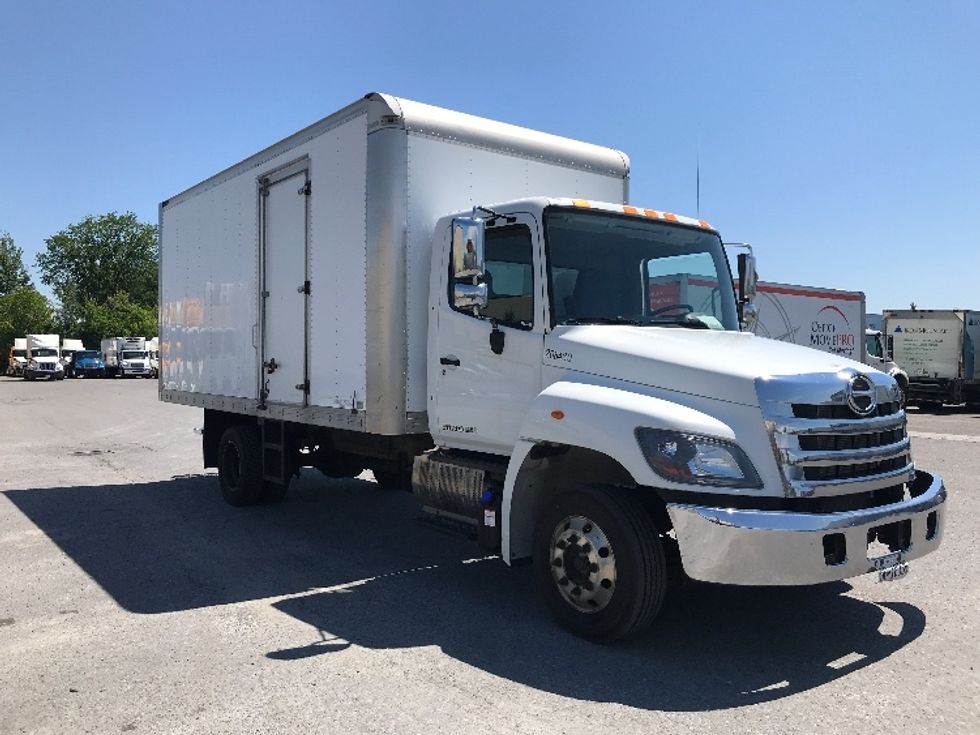 2019 Hino 258LP Medium Duty Box Truck