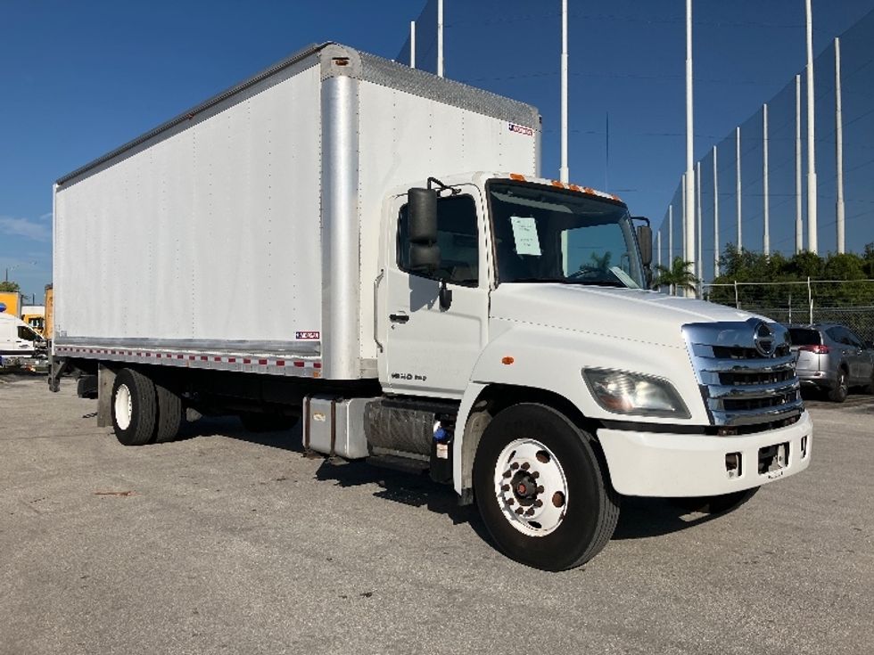 2019 Hino 268 Medium Duty Box Truck