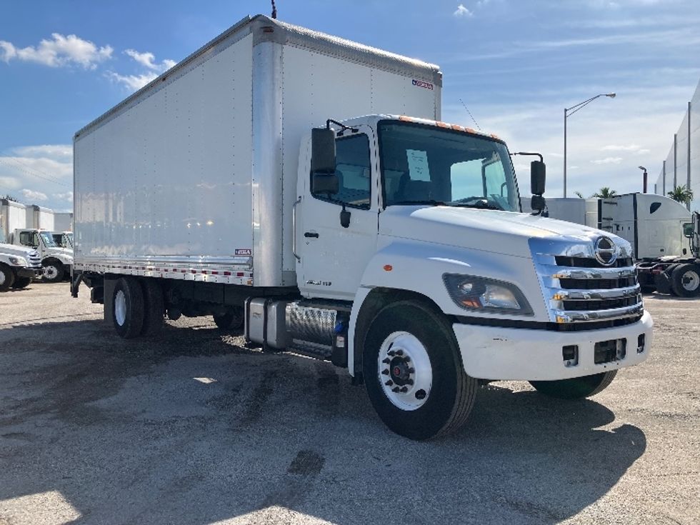 2019 Hino 268 Medium Duty Box Truck