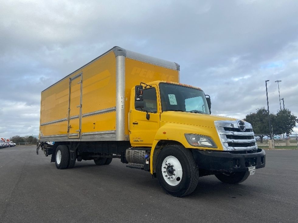 2019 Hino 268 Medium Duty Box Truck