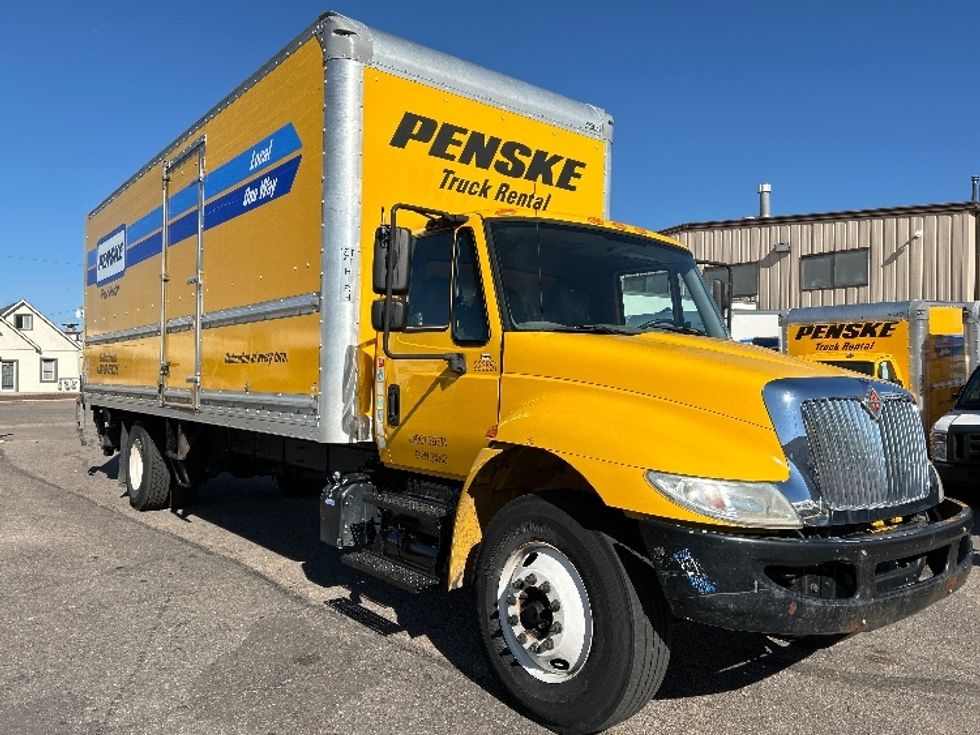 2018 International 4300 Medium Duty Box Truck