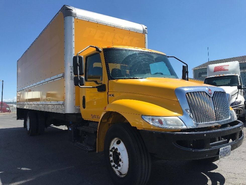 2020 International MV607 Medium Duty Box Truck