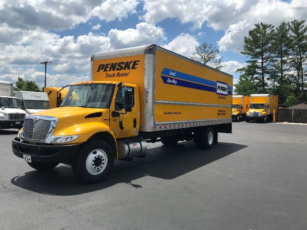 2020 International Mv607 Medium Duty Box Truck