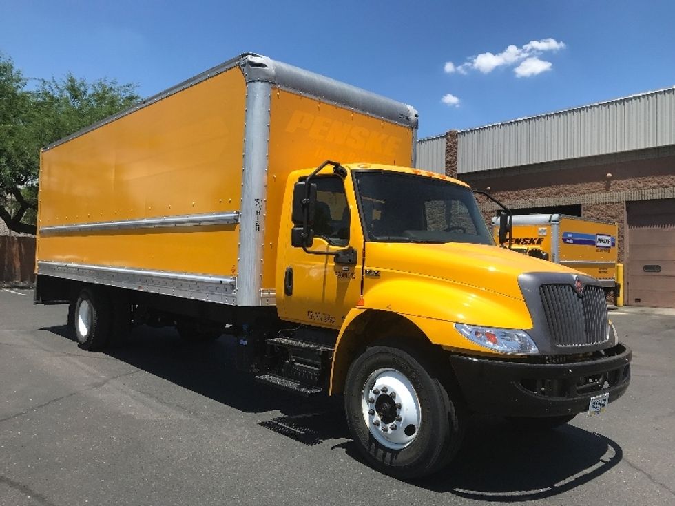 2020 International MV607 Medium Duty Box Truck