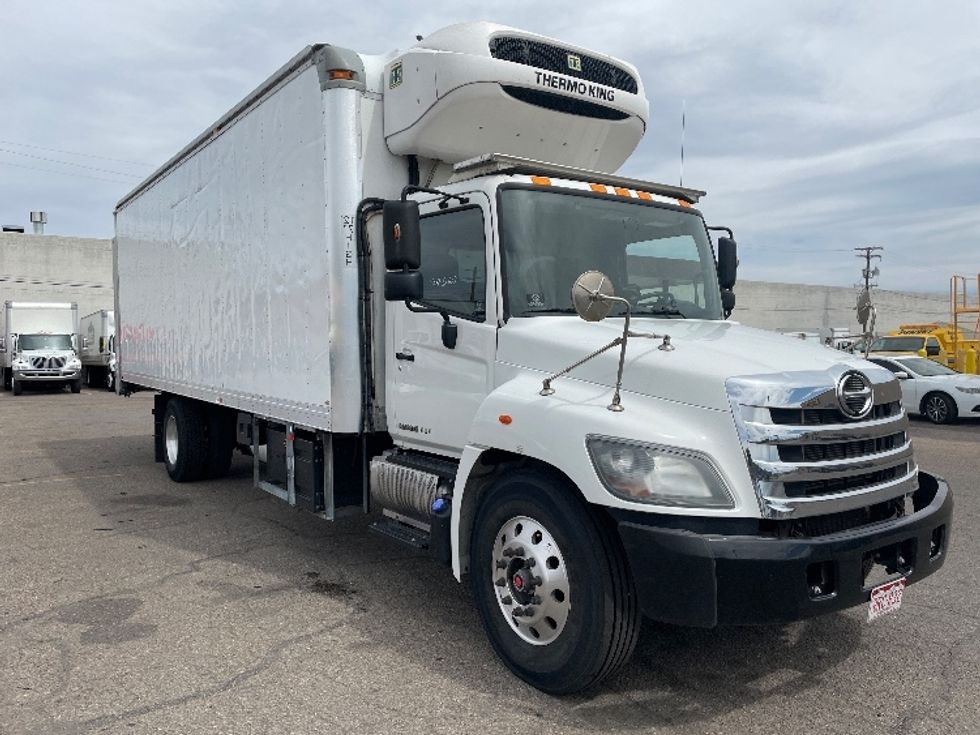 2017 Hino 338 Refrigerated Truck